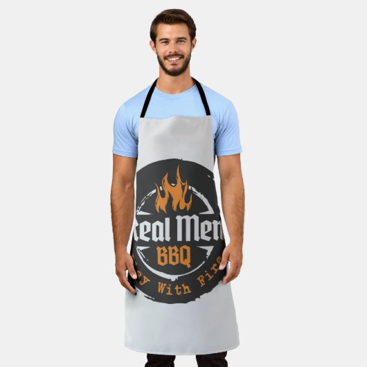 メン実在ズBB エプロン (着用した状態)