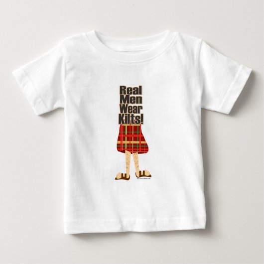 メン実在衣服キルツ ベビーTシャツ (正面)