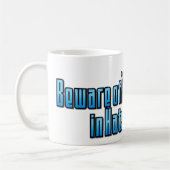 メン実在衣服帽子 コーヒーマグカップ (左)