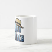 メン実在衣服帽子 コーヒーマグカップ (中央)