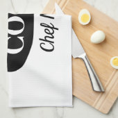 メン実在調理師おもしろいオーブンミットキッチンタオル男性へ キッチンタオル (四つ折り)