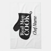 メン実在調理師おもしろいオーブンミットキッチンタオル男性へ キッチンタオル (縦)