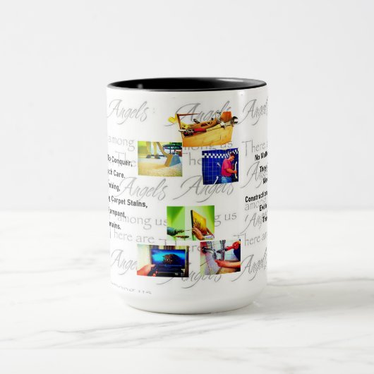  メン感謝していテナンス・パーソン・マグ マグカップ (中央)