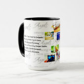  メン感謝していテナンス・パーソン・マグ マグカップ (正面左)