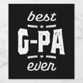 メン最高のズGパエバーギフトグランドパギフト ワインラベル (シングルラベル)