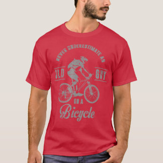 メン退職したズマウンテンバイクサイクリングサイクリングMBビシック Tシャツ