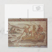 メン魚釣りオンザナイル ポストカード (正面/裏面)