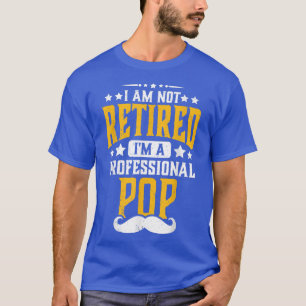 メン・アム・アム・ア退職したム・プロフェッショナル・レティポップ・アートのメ Tシャツ
