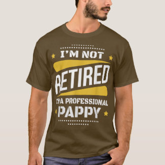 メンImではない退職したプロフェッショナルPappyヴィンテージRet Tシャツ
