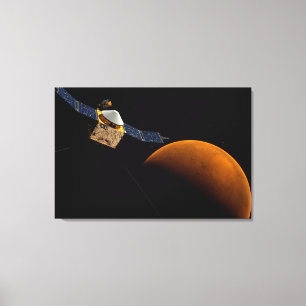 メヴェン宇宙船。 キャンバスプリント