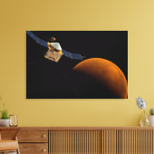 メヴェン宇宙船。 キャンバスプリント (インサイチュ (リビング))