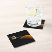 メヴェン宇宙船。 スクエアペーパーコースター (インサイチュ)