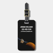 メヴェン宇宙船。 ラゲッジタグ (正面縦)