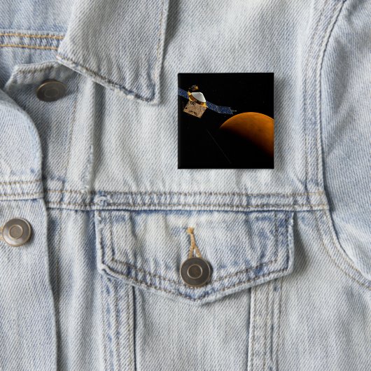 メヴェン宇宙船。 缶バッジ (インサイチュ)