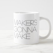 メーカーが作る(右) – ジャンボマグ ジャンボコーヒーマグカップ (右)