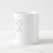 メーカーはジャンボ20 ozセラミックマグカップを作る(左) ジャンボコーヒーマグカップ (正面)