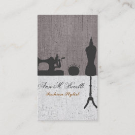 メーカーレトロ裁縫ファッションヴィンテージマネキン 名刺