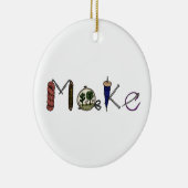 メーカー、職人、Craftersのためのオーナメントを作って下さい セラミックオーナメント (右)