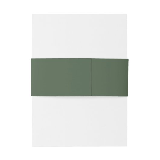 メーガエレガントンシンプルグリーンナグレ結婚ーズ 招待状ベリーバンド (裏面例)