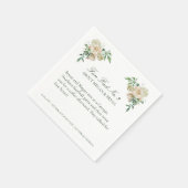 メーガンウェディングレセプションおもしろい事実第3カクテル スタンダードカクテルナプキン (角)