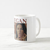 メーガンキツネ コーヒーマグカップ (正面右)