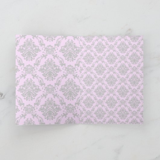 「メーガン」ピンクバレンタイン妖精のアートカード シーズンカード (内部)