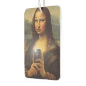 メーキャップおもしろいダ・ヴィンチとの顔を作るモナ・リサ カーエアーフレッシュナー (左)