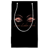 メーキャップアーティストのまつげの額の鞭の美しいビジネス スモールペーパーバッグ (正面)