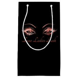 メーキャップアーティストのまつげの額の鞭の美しいビジネス スモールペーパーバッグ