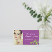 メーキャップアーティストのアポイントメントカード 予約カード (スタンド正面)