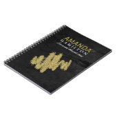 メーキャップアーティストのノート ノートブック (左側)