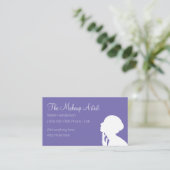 メーキャップアーティストのモダンの美しい 名刺 (スタンド正面)