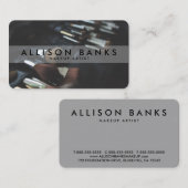 メーキャップアーティストの写真の名刺 名刺 (正面/裏面)