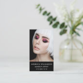 メーキャップアーティストの写真 名刺 (スタンド正面)