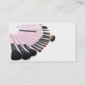 メーキャップアーティストの名刺のサンプルII 名刺 (裏面)