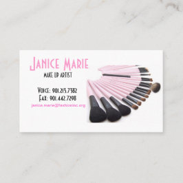 メーキャップアーティストの名刺のサンプルII 名刺