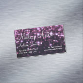 メーキャップアーティストの名刺の磁石 マグネット名刺 (インサイチュ)