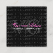 メーキャップアーティストの名刺