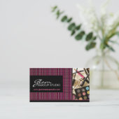 メーキャップアーティストの名刺 予約カード (スタンド正面)