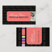 メーキャップアーティストの名刺 名刺 (正面/裏面)