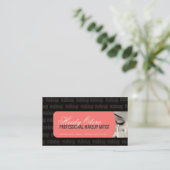 メーキャップアーティストの名刺 名刺 (スタンド正面)