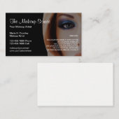 メーキャップアーティストの名刺 名刺 (正面/裏面)