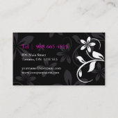 メーキャップアーティストの名刺 名刺 (裏面)