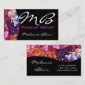 メーキャップアーティストの名刺 名刺 (正面/裏面)
