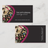 メーキャップアーティストの名刺 名刺 (正面/裏面)