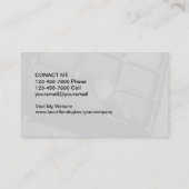 メーキャップアーティストの名刺 名刺 (裏面)