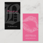 メーキャップアーティストの名刺 名刺 (正面/裏面)