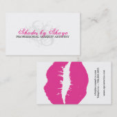 メーキャップアーティストの名刺 名刺 (正面/裏面)