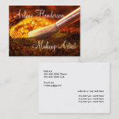 メーキャップアーティストの名刺 名刺 (正面/裏面)