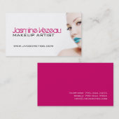 メーキャップアーティストの名刺 名刺 (正面/裏面)
